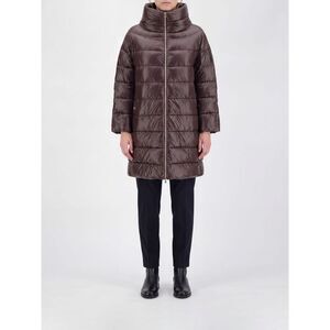 Herno Women Herno Long Quilted Nylon Puffer Coat With High Neck And Down Padding